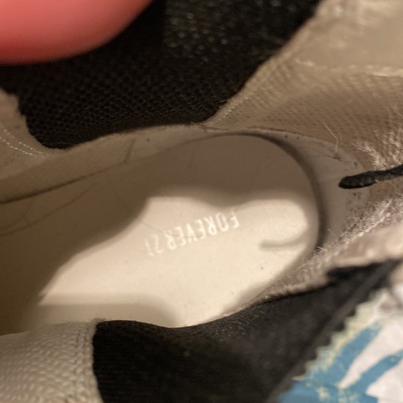 Forever 21 white combat boots - Picture 4 of 6